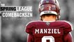 Johnny Manziel Announces His Pro Comeback, Starting with the Spring League