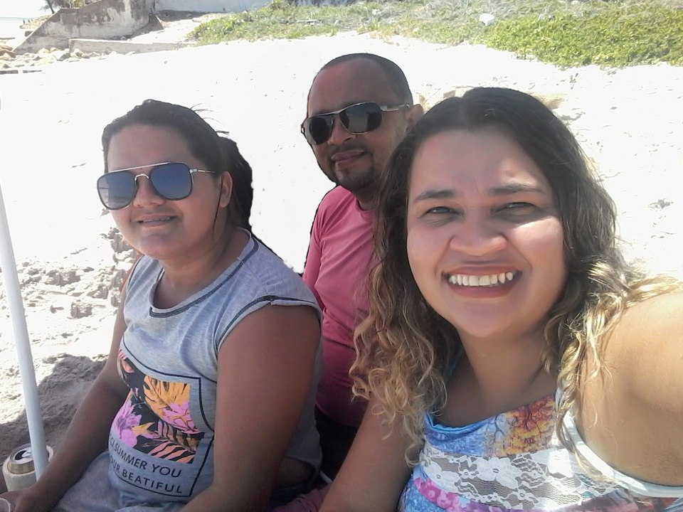 Fim de semana em  Praia Azul/PB com a familia.