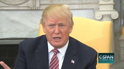 President Trump says he is 'totally opposed to domestic violence'