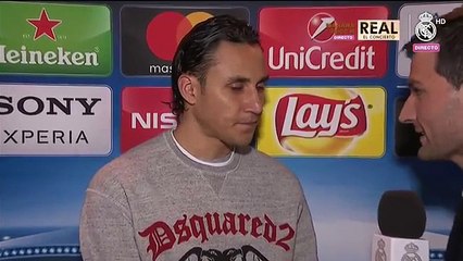 Keylor se declara a Zidane: "Estoy muy agradecido, me ha dado su confianza"
