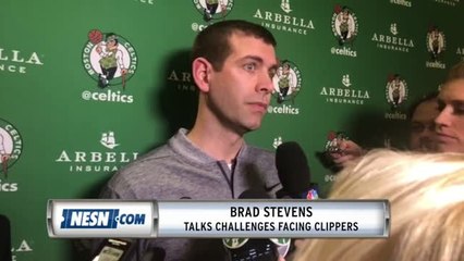 Brad Stevens Previews Challenges In Facing Clippers
