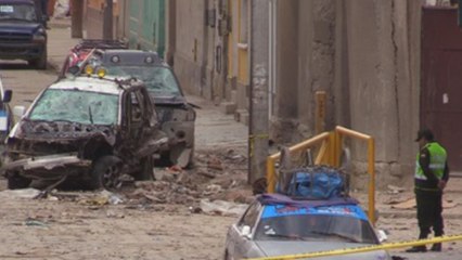 Oruro vive una nueva explosión en menos de tres días