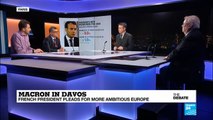 Macron in Davos: French president pleads for more ambitious Europe