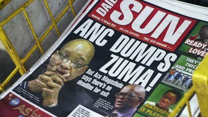 Afrique du Sud: Jacob Zuma annonce sa démission "immédiate"