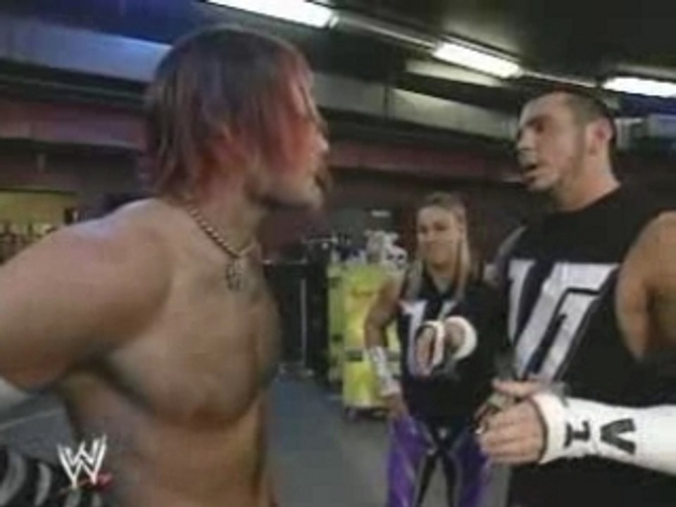 WWE - Matt Hardy gets a Smack in face from Jeff Hardy