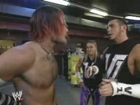 WWE - Matt Hardy gets a Smack in face from Jeff Hardy