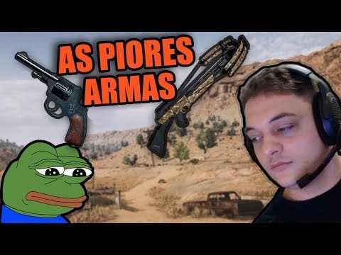 AS PIORES ARMAS DO PUBG - (MD5 BY SKIPNHO)