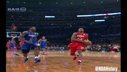 Kobe Bryant and LeBron James Dunk Moments from 2011 ASG