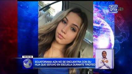Hija de ecuatoriana se encontraba en el centro educativo de Florida afectado por el tiroteo