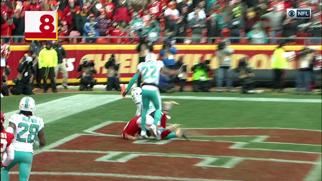 Top 10 Kansas City Chiefs TE Travis Kelce plays | 2017 season