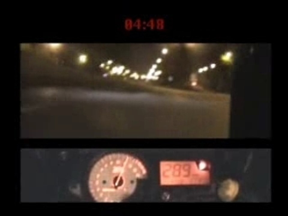 record du tour du peripherique en 9min57 gost rider