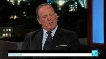 US - Sean Spicer recalls experience as White House Press Secretary on Jimmy Kimmel Live!