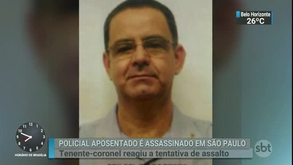 Tenente-coronel aposentado da PM é morto em tentativa de assalto