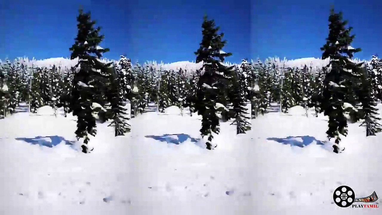 Amy jackson enjoying in ice