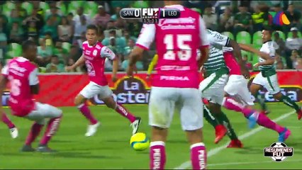 Santos vs Leon 5-1 Resumen Goles Liga MX 14/02/2018