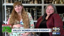 Valley woman hoping to get special glasses that will help her see again after losing eyesight