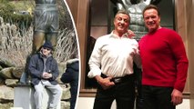 The price tag alone will knock you out! Sylvester Stallone adds famous Rocky statue to his personal collection for $400K.
