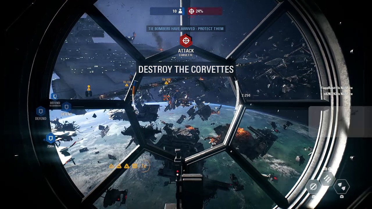 Death Star debris torpedo's lock isn't ok anymore volume two