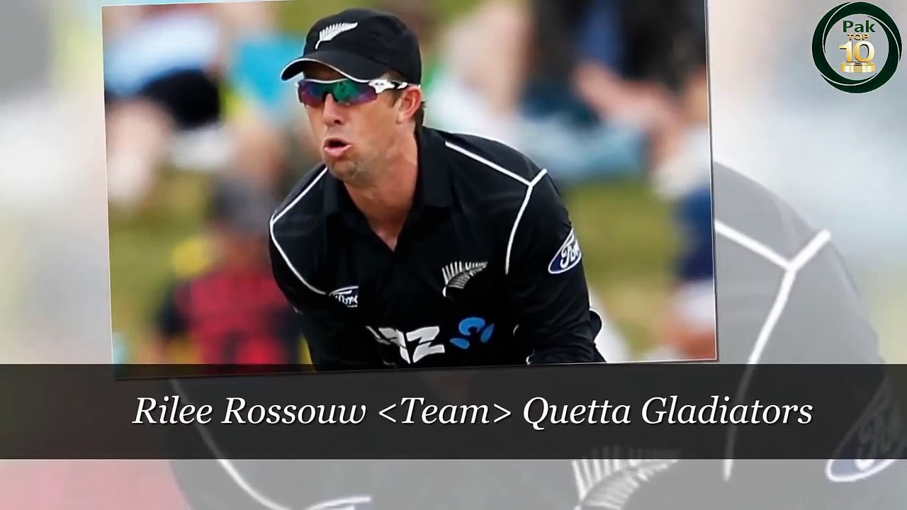 Top 10 New Players in Pakistan Super League 2018 - PSL 2018 New Players List