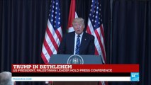 Trump in Bethlehem: US president holds press conference alongside Palestinian Leader Abbas