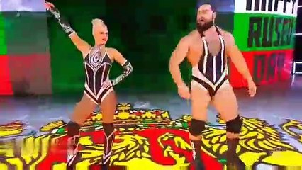 WWE Mixed Match Challenge Episode 5 - Rusev & Lana vs Elias & Bayley