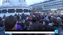 Paris: 200 Parisians gather Place de la Bastille to demand justice for Chinese man killed by police