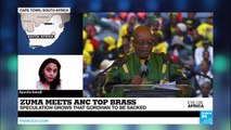 President Zuma set to sack finance minister Gordhan