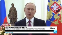 Do Russians care? Kremlin cracks down after anti-corruption protests (part 1)