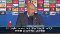 Zidane more optimistic after Real Madrid beat PSG
