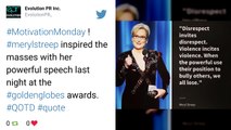 Golden Globes 2017: Acclaimed actress Meryl Streep slammed Trump, president-elect strikes back