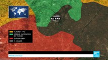 Syria: The Islamic state Group under pressure, surrounded in its stronghold of Al-Bab