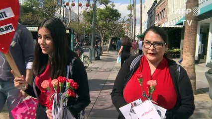 'Dreamers' show their love for Americans on Valentine's Day