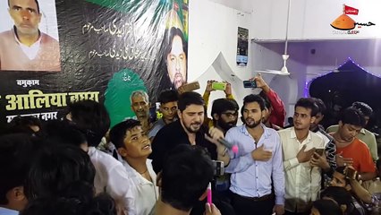 Farhan Ali Waris  Abbas Teri Behno Ko Bazaar Me Laya Jaata Hai Live NohaKhwani Baghra India Part 6