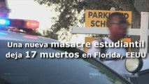 Joven mata a 17 personas en escuela de Florida en una nueva masacre en EE.UU.