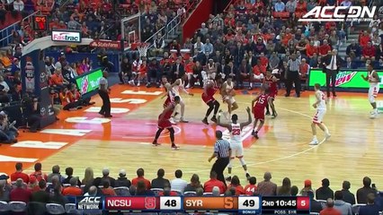 NC State vs. Syracuse Basketball Highlights (2017-18)