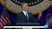 Barack Obama's farewell speech: 