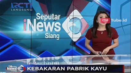 Kebakaran Hebat Melalap Pabrik Kayu di Temanggung
