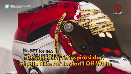 Sean Tunjukkan Semangat Nasionalisme di Helm Balapnya