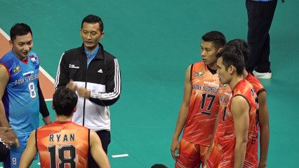 Dua Tim Voli Putra Indonesia Lolos ke Final Test Event Asian Games 2018