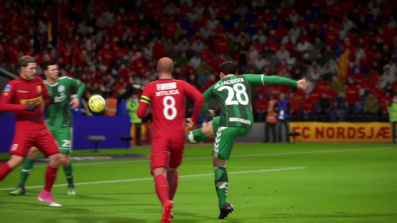 Danish Superliga - Odense BK @ FC Nordsjaelland - FIFA 18 Simulation Full Game 16/2/18