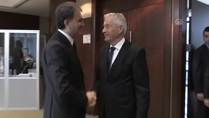 AB Bakanı ve Başmüzakereci Çelik, Avrupa Konseyi Genel Sekreteri Jagland'ı Kabul Etti