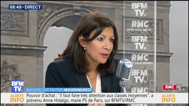 Pour Anne Hidalgo, la gratuité des transports est une idée très inspirante