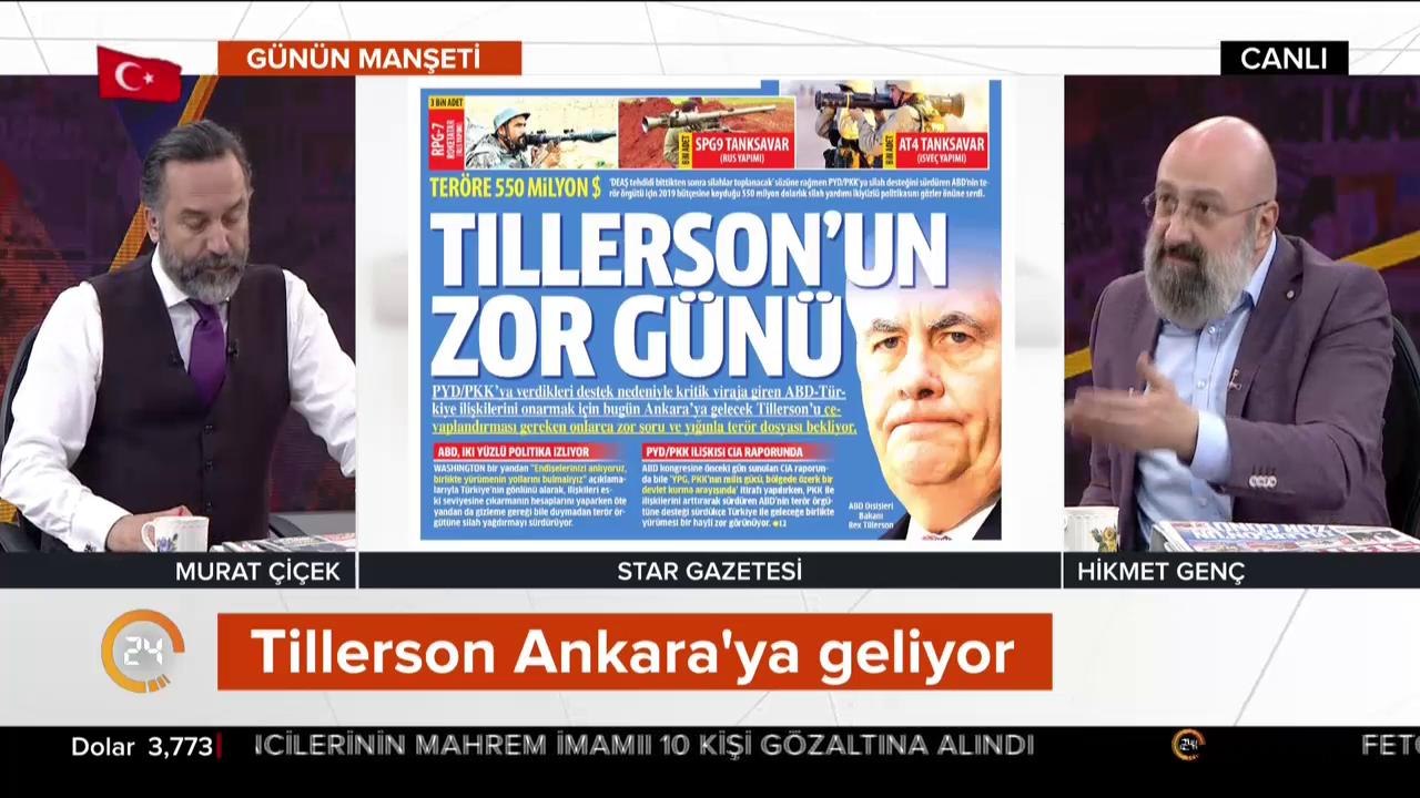 Tillerson neden geliyor?