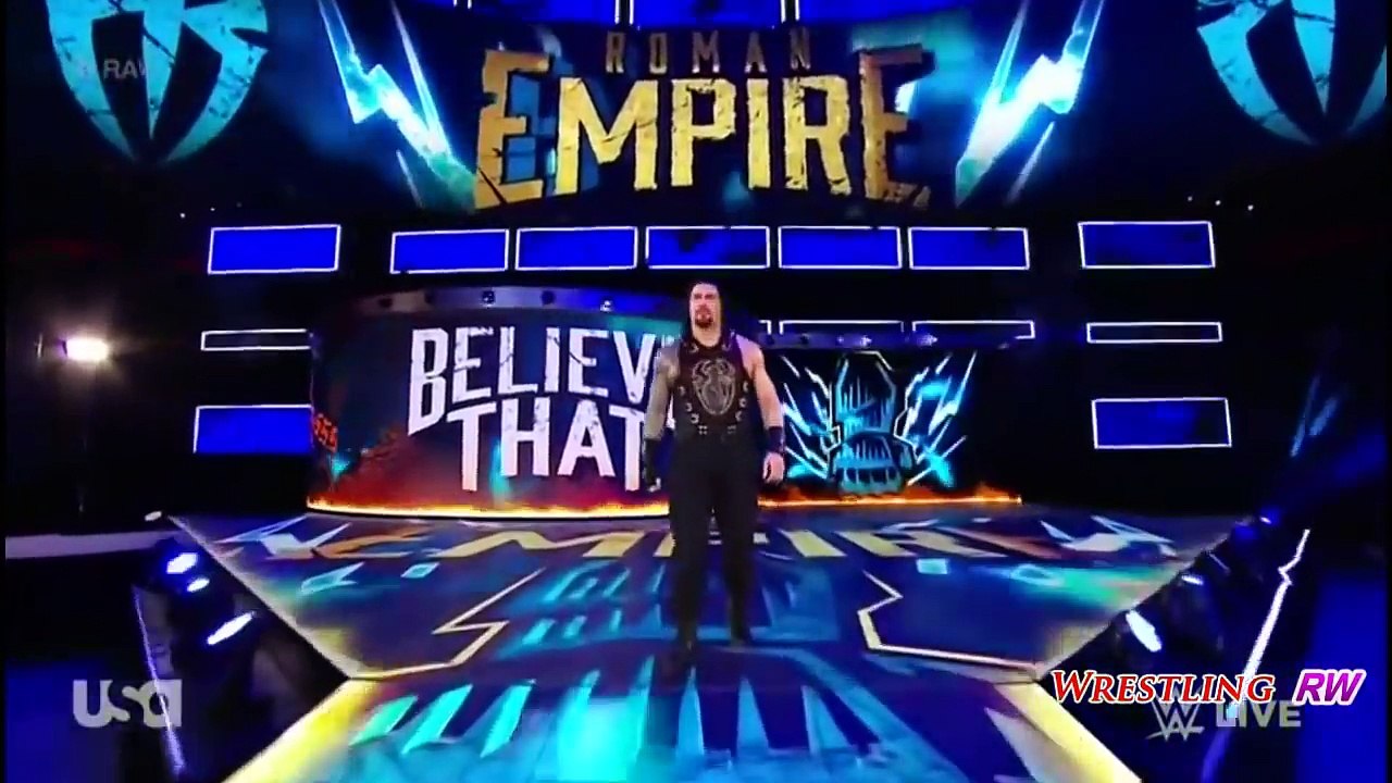 Roman Reigns Qualify for the WWE Elimination Chamber 2018 Highlights Match from Bray Wyatt