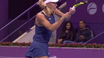 Doha - Wozniacki passe sans trembler
