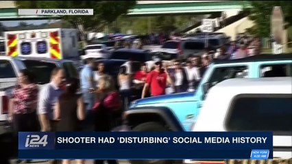 i24NEWS DESK | 17 killed in Florida high school shooting | Thursday, February 15th 2018