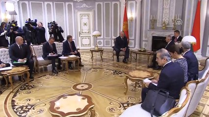 Başbakan Yıldırım, Belarus Cumhurbaşkanı ile görüştü - MINSK