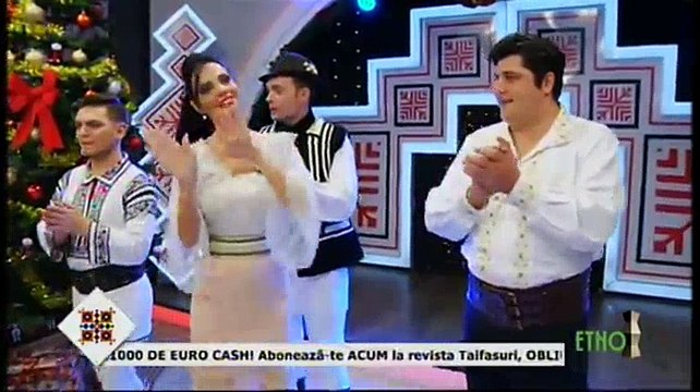 Geanina Gavrila - Mandra-i mama ca ma are (Seara buna, dragi romani! - ETNO TV - 13.12.2017)