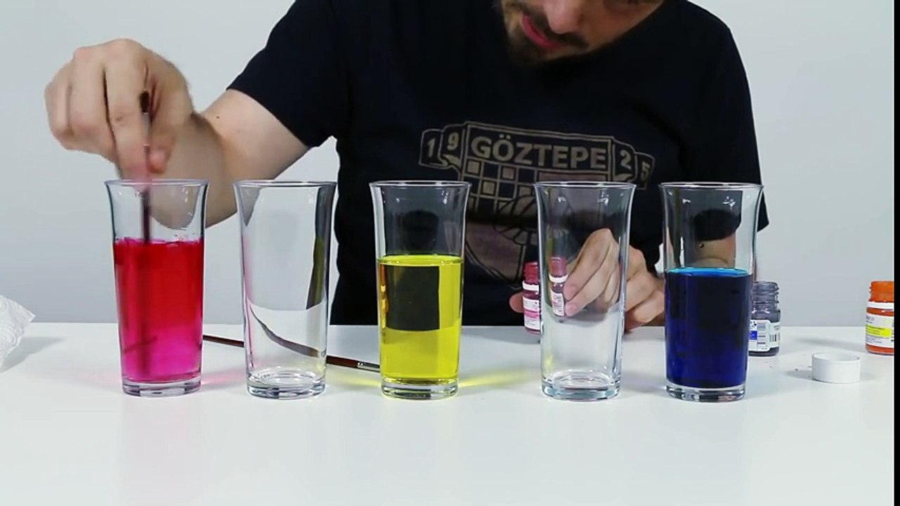Renkli Bardak Bardak Gökkuşağı | Nasıl Yapılır | Pratik Bilgiler JR