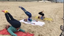 Ako Yoga da Asli ve Maya İle Amuda (headstand) Kalktı - 2  Bölüm | Bizim Aile